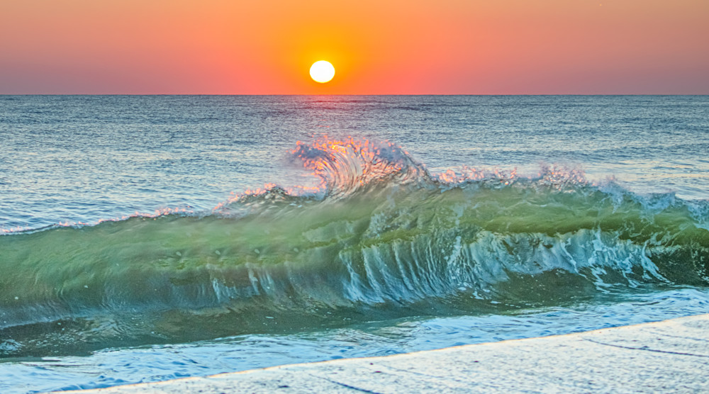 South Beach Wave Splash Art | Michael Blanchard Inspirational Photography - Crossroads Gallery