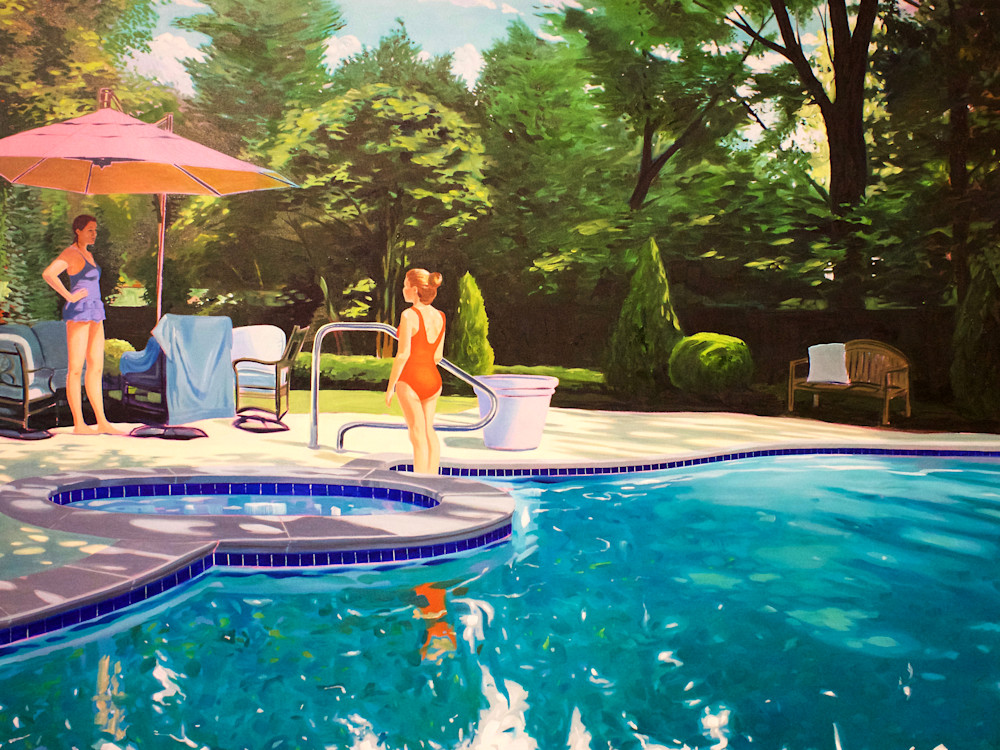 Pool Katie Caroline Art | wesbenson