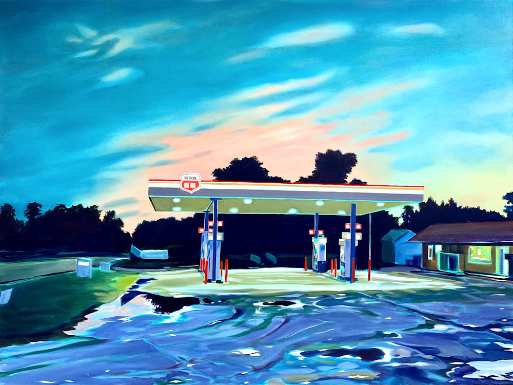 Gas Station 5 Art | wesbenson