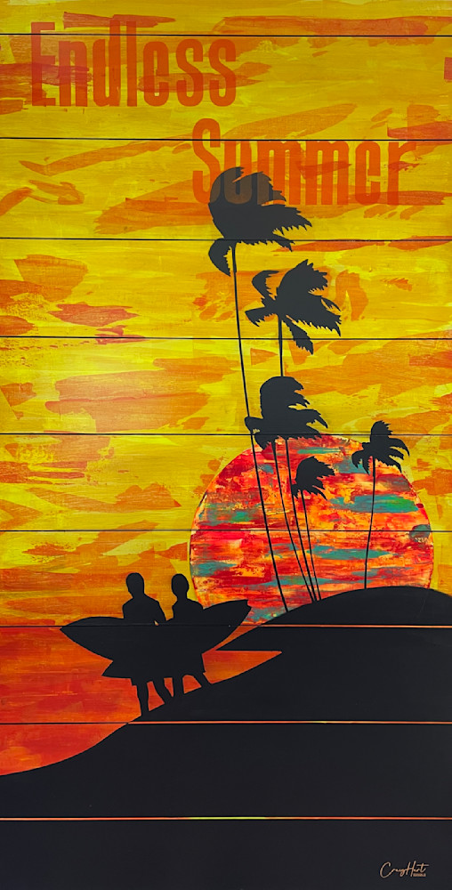  Aloha Sunset Surf Sesh  Art | Art Farm Productions