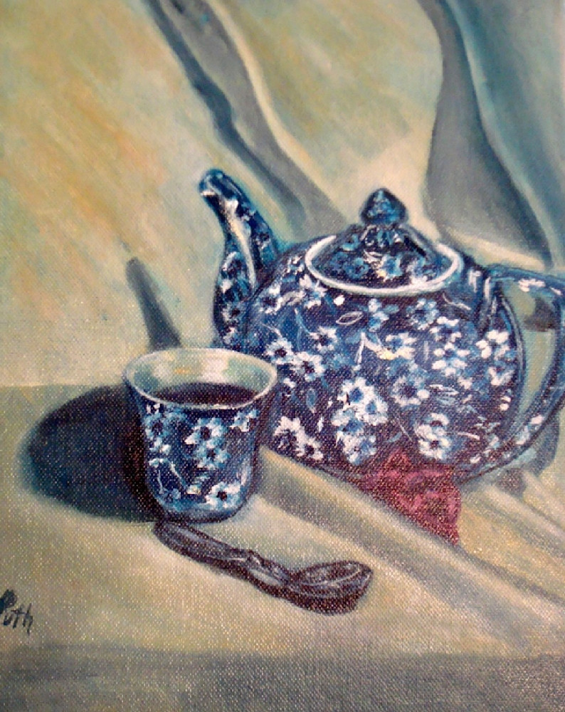 Tea For One Art | Ruthie Briggs Greenberg