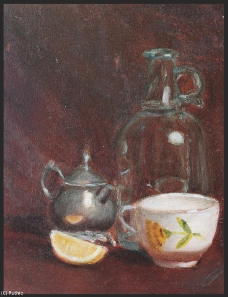 Time For Tea Art | Ruthie Briggs Greenberg