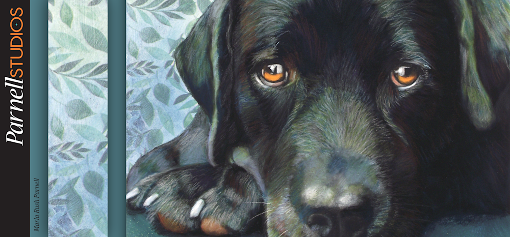 Black Lab Mug 15oz Art | Parnell Studios
