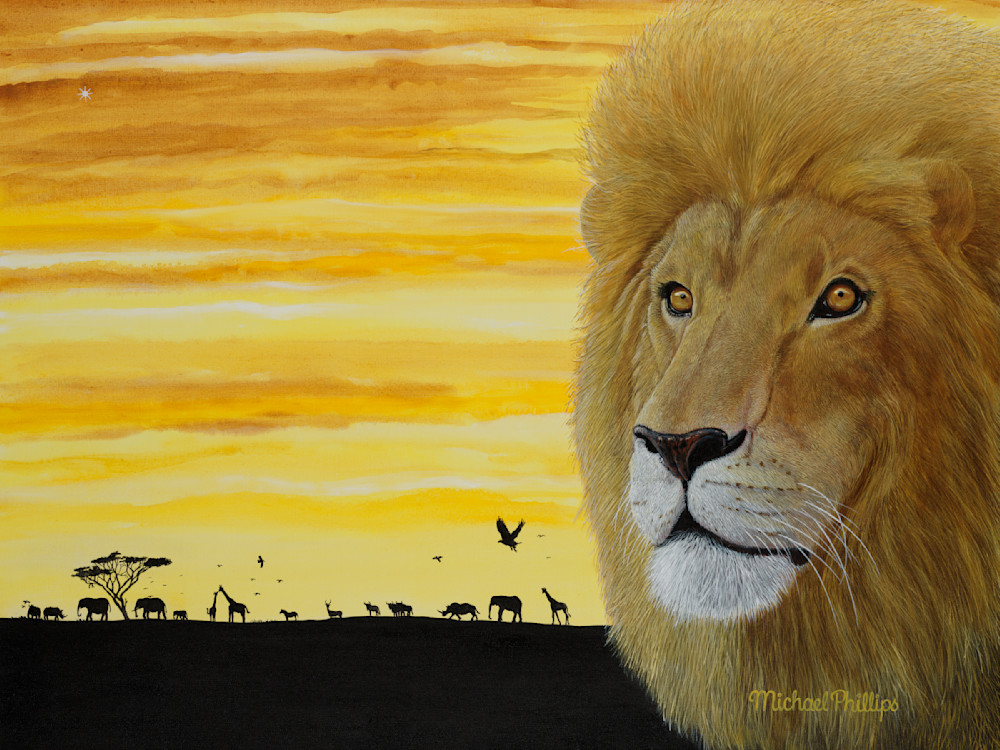 The Lion's Roar Art | Art of Michael Philips