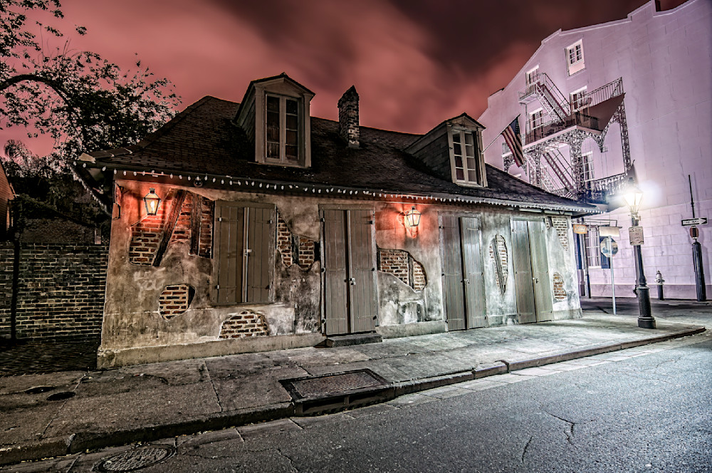 Lafitte's Blacksmith Shop — New Orleans French Quarter photography