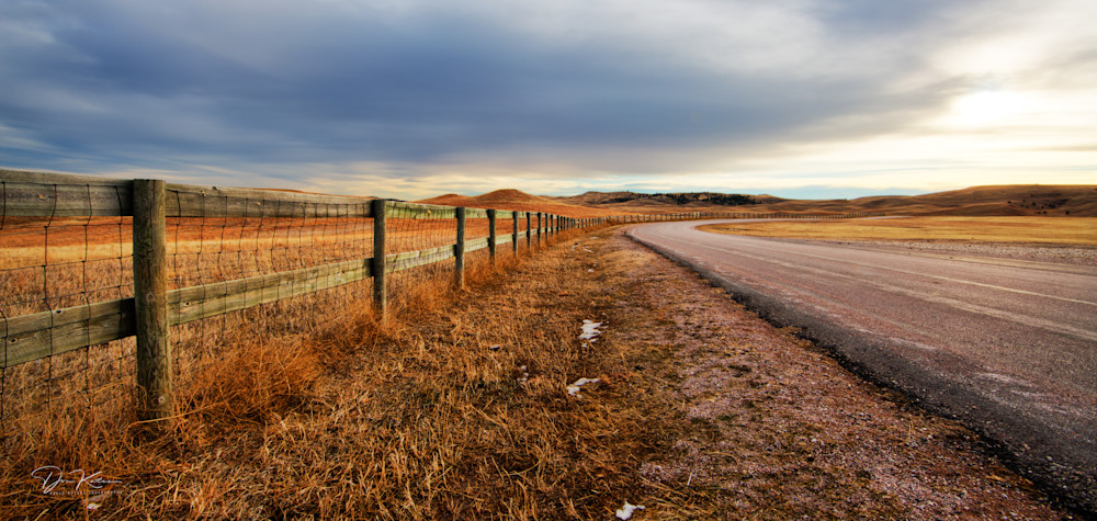 The Road Through Custer Photography Art | Kates Nature Photography, Inc.