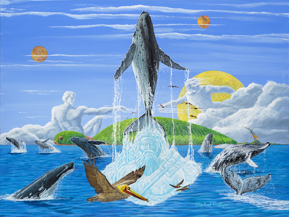 Playground Of The Gods Art | Art of Michael Philips