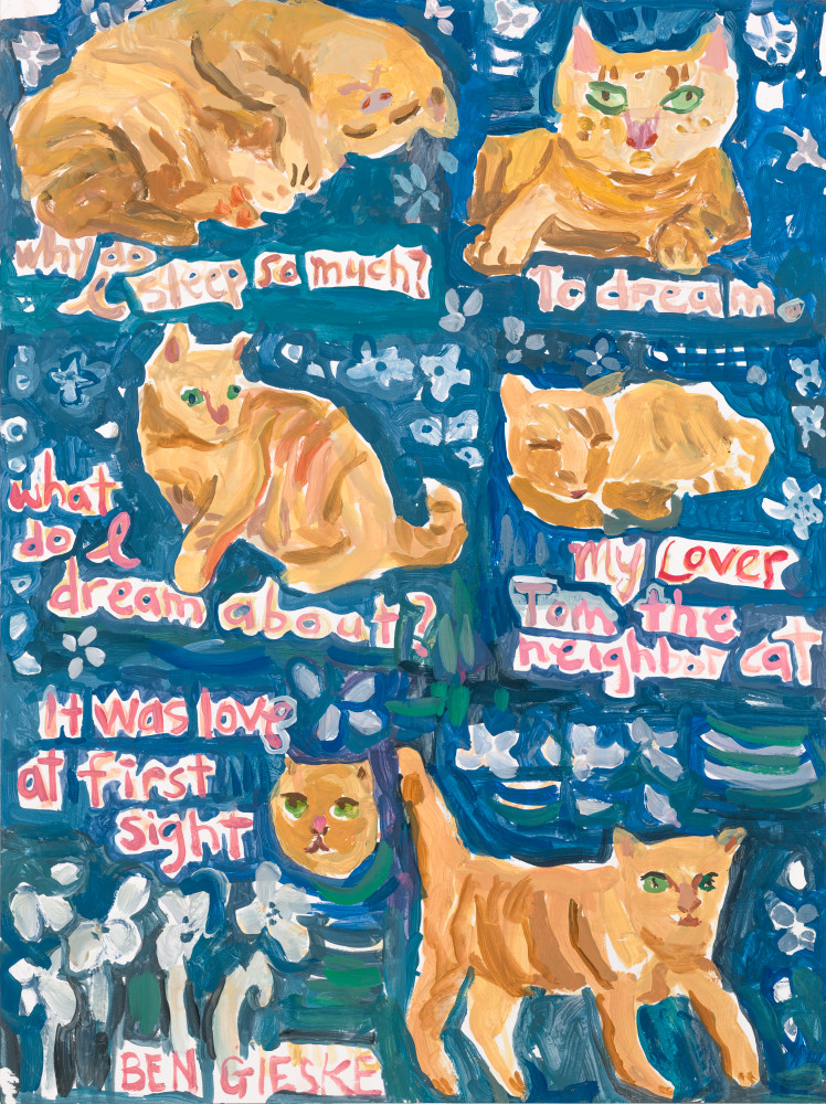 A Cat Love Story Art | Betsy Kendrick Art