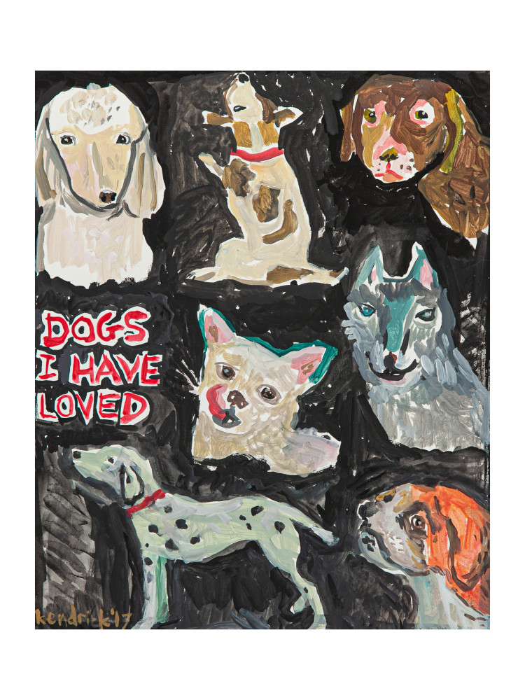 Dogs I Have Loved Art | Betsy Kendrick Art