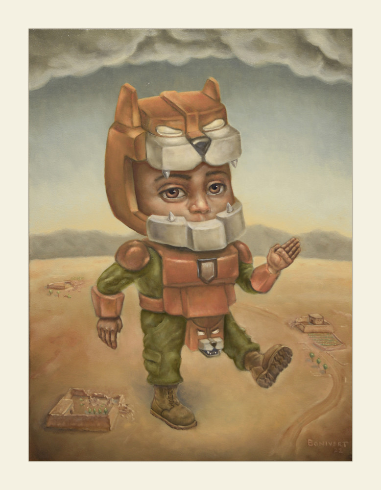 War Machine, Deluxe Mini Print Art | Dustin Bonivert Art