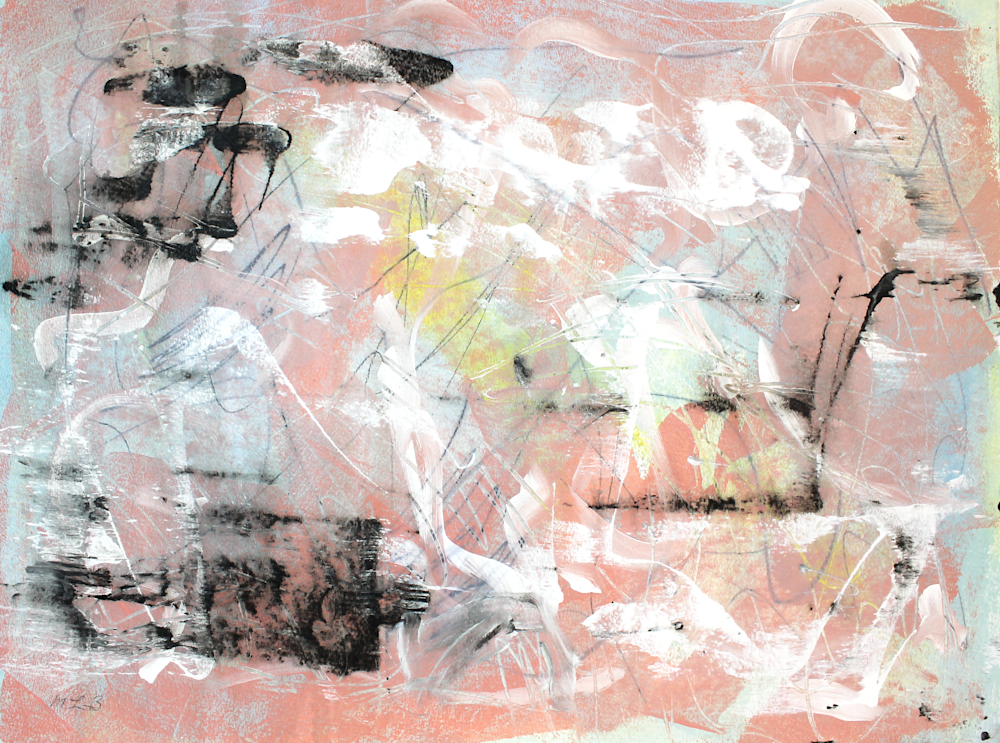 Pink Sand Print Art | Mary Lea Bradley