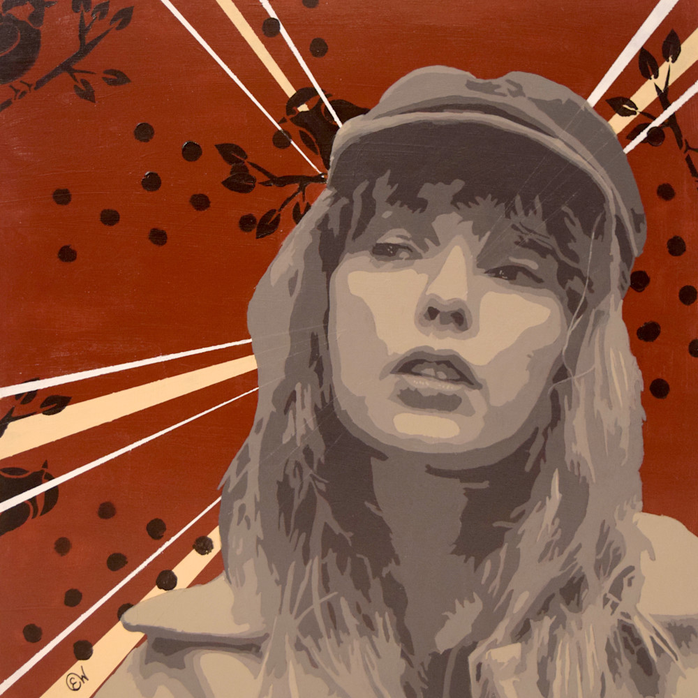 Taylor Swift Fine Art Monopalette Print