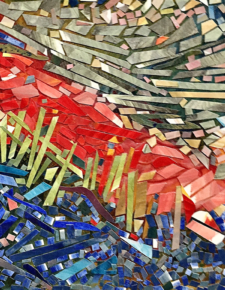 Riptide Triptych   Panel 2 Art | Charlotte Angel Artist, Inc.