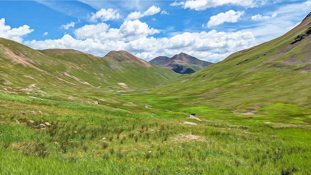 California Gulch, print of photograph for sale as digital art