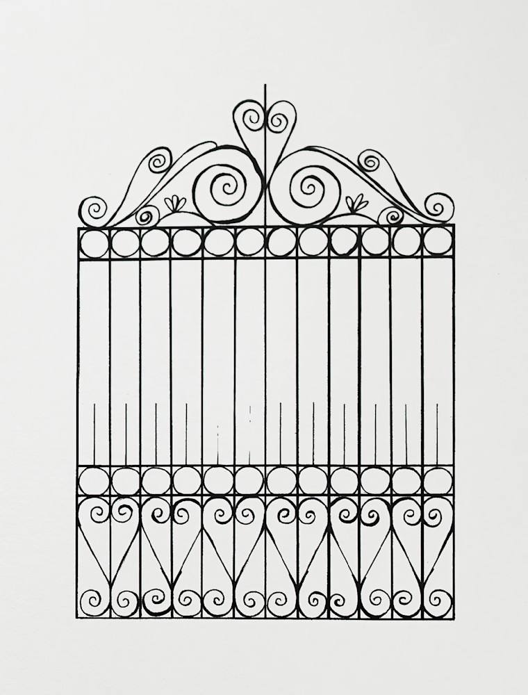 Tower Gate, College Of Charleston Art | Alicia Colella Art