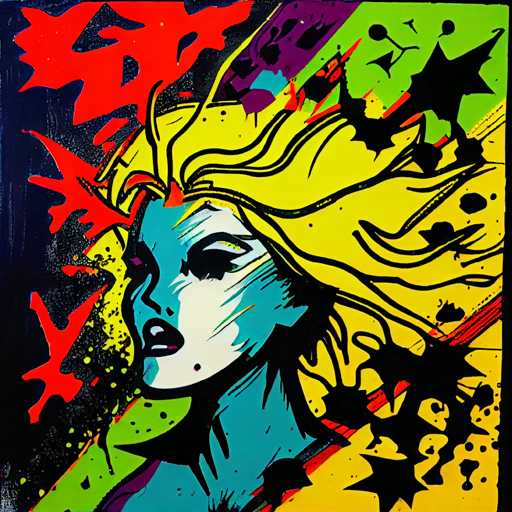 Bold Goddess  Art | Glitzy NFT Art
