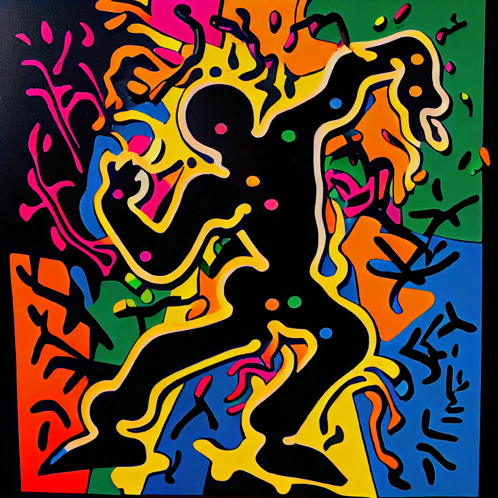 Groovy Vibes  Art | Glitzy NFT Art