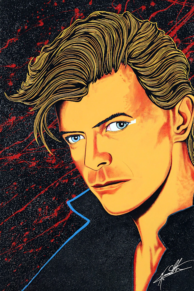  David Bowie  Art | Paint Out Loud LLC   The Art of Neal Hamilton