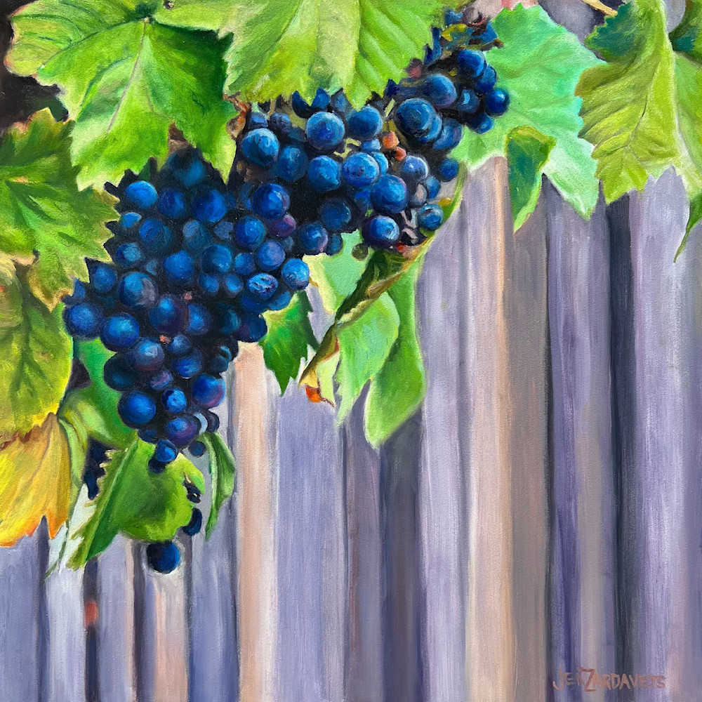 Heavy On The Vine Art | Jennifer Zardavets Art