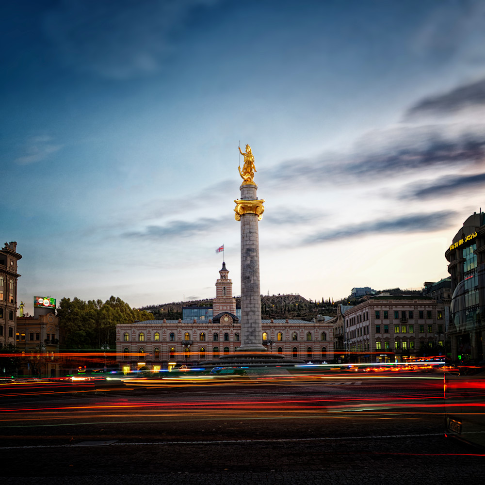 Freedom Square, Tbilisi, Georgia