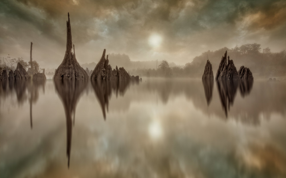 Sunrise Over Dead Lakes Photography Art | Gareth Rockliffe Landscape Photography