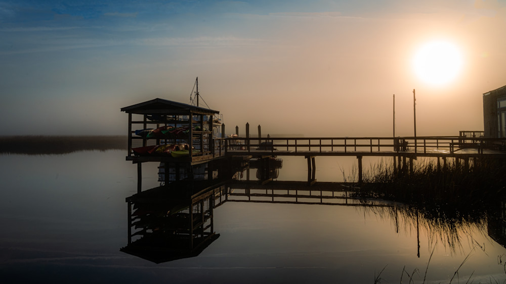 Sunrise At The Dock 1 Photography Art | LeatherMark Productions