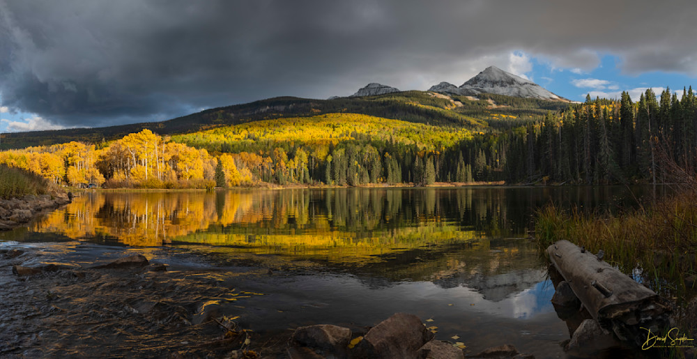 First Rays Reflection Photography Art | Mountain West Photography