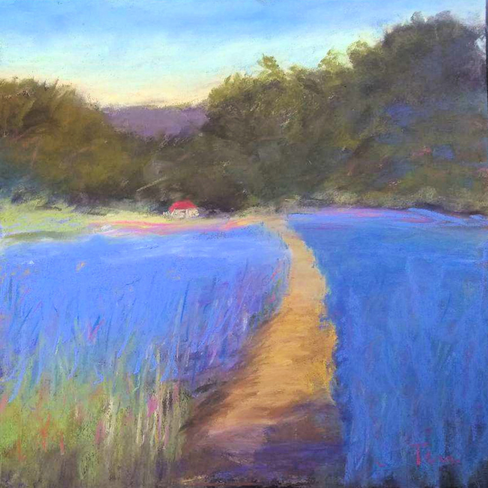 Lavender Fields Art | Serene Scapes by Terri Westbrook