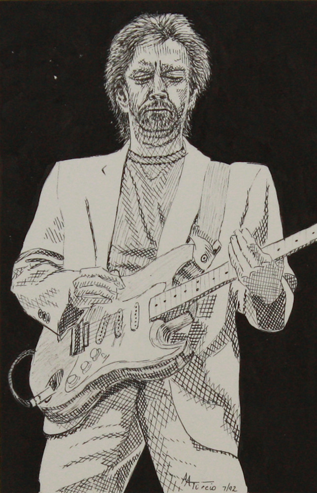 Eric Clapton Art | Andrea Tuccio Fine Art