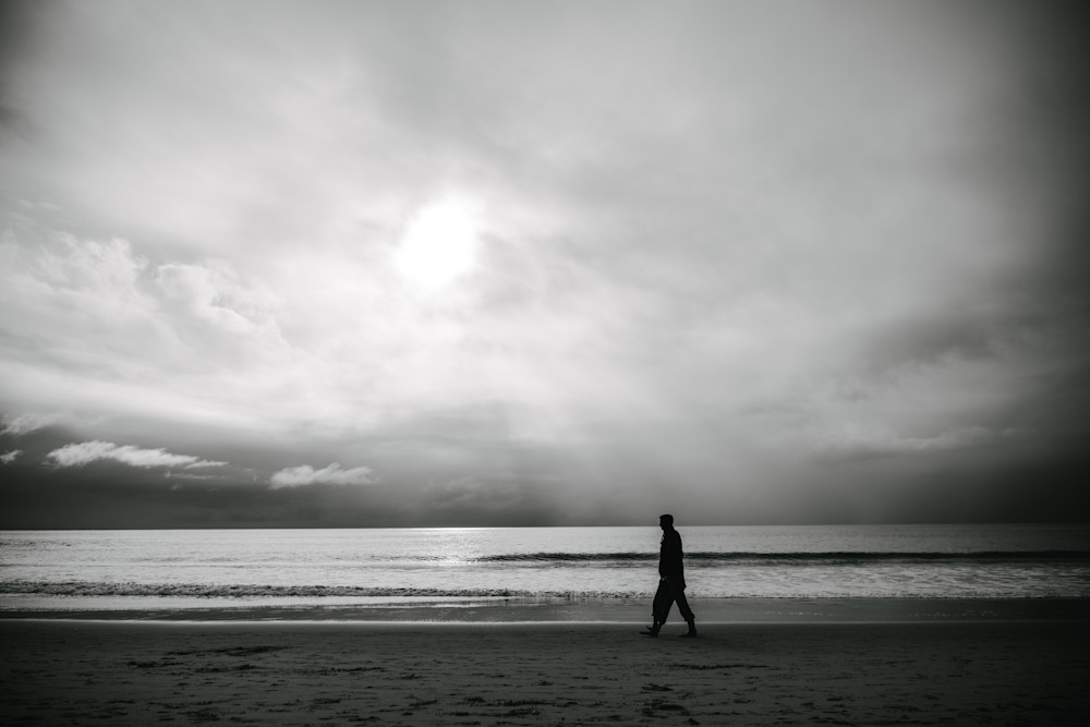 Couple Walks In Clouds Photography Art | keirowanyoungphotography