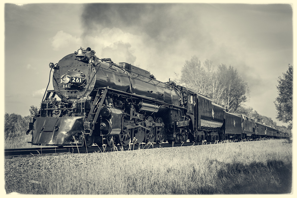 Locomotive 261 Photography Art | Davin Brandt