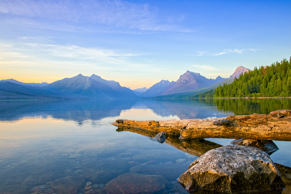 Lake Mc Donald   Mt Photography Art | Davin Brandt