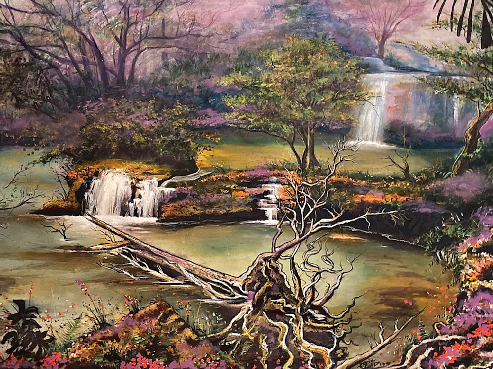 The Garden Fantasy Art | Stephen Schmid Arts