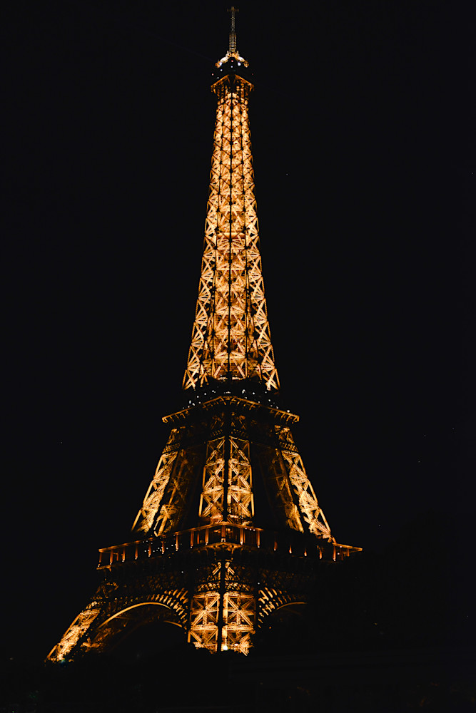 Eiffel Tower At Night   Photography Art | Barbara Masek Photography