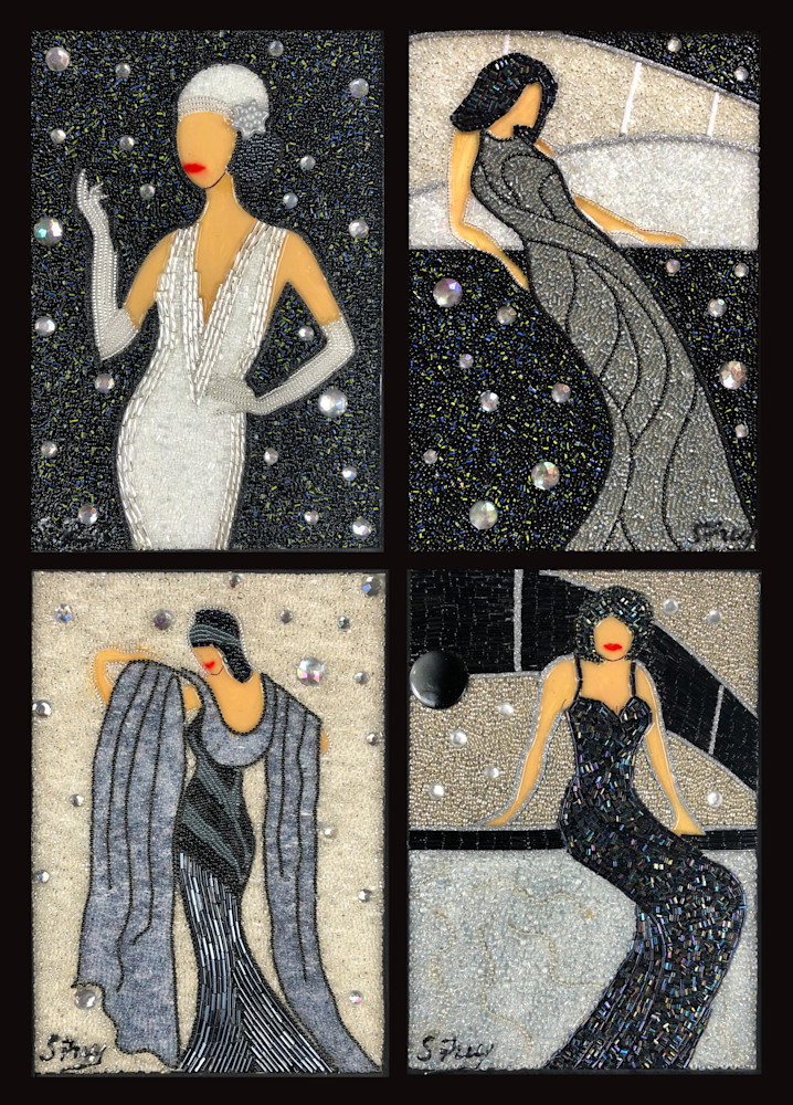 Deco Dames   Print Art | Sabrina Frey Fine Art