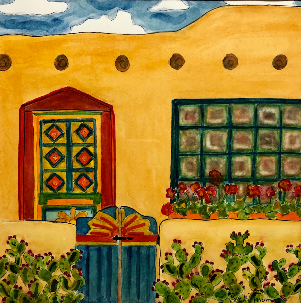 Cactus Casa Art | Becki Thomas Art
