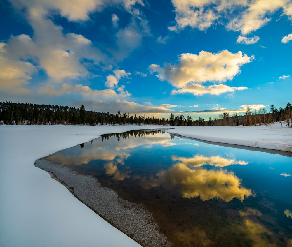 Duck Creek Winter Reflections Photography Art | Craig Primas Photography