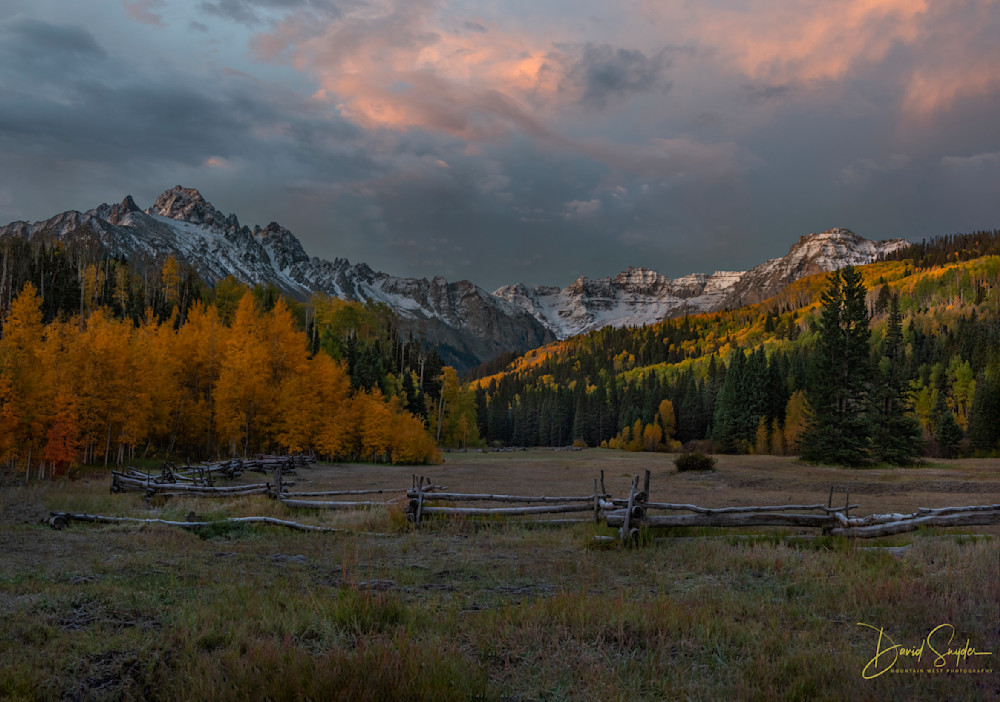 Last Rays Of The Evening Photography Art | Mountain West Photography