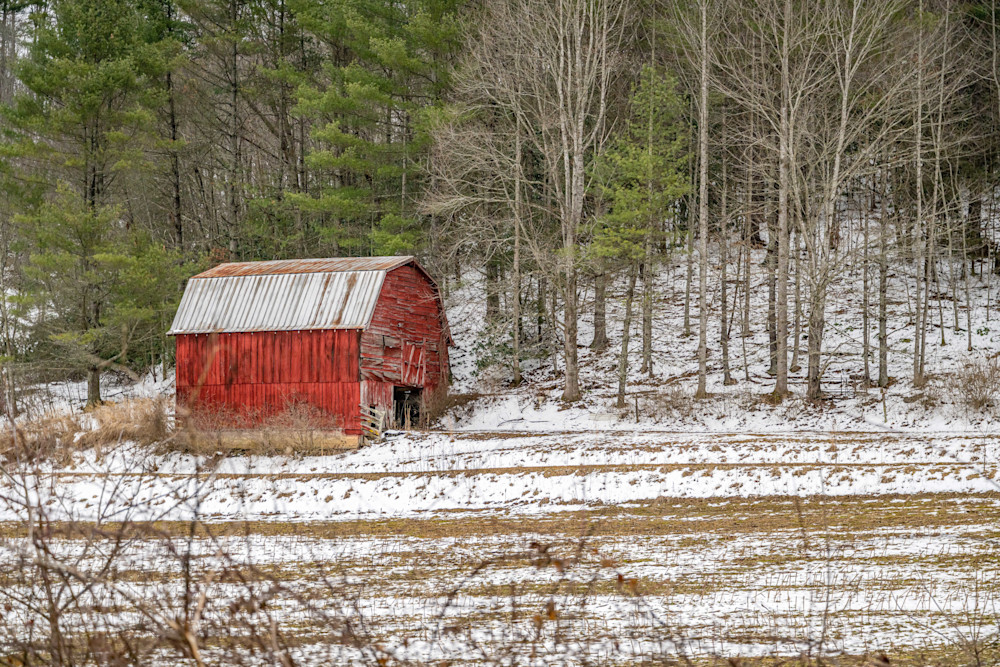 Tranquil And Picturesque Winter Tableau: Photography Art | kramkranphoto