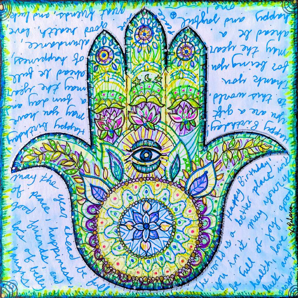 Gift Shop: Hamsa Hand. Happy Birthday
