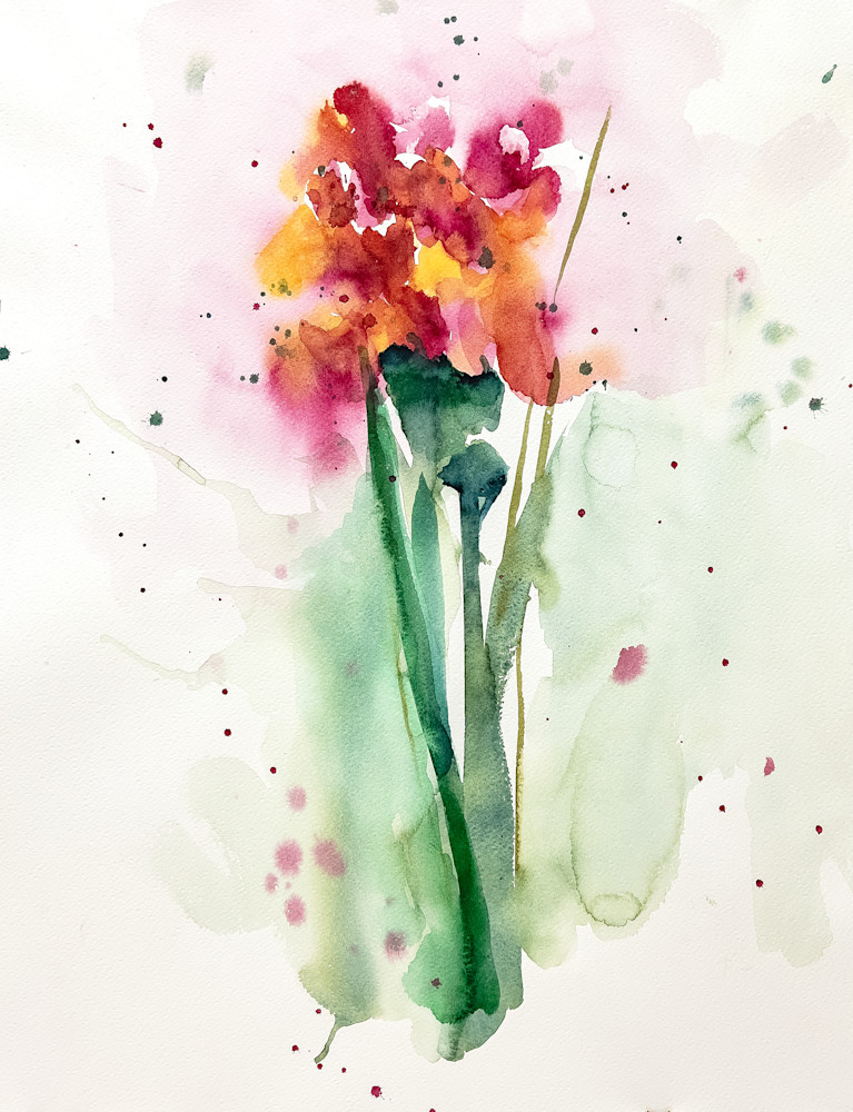 Passion Flower  Art | Roann Mathias