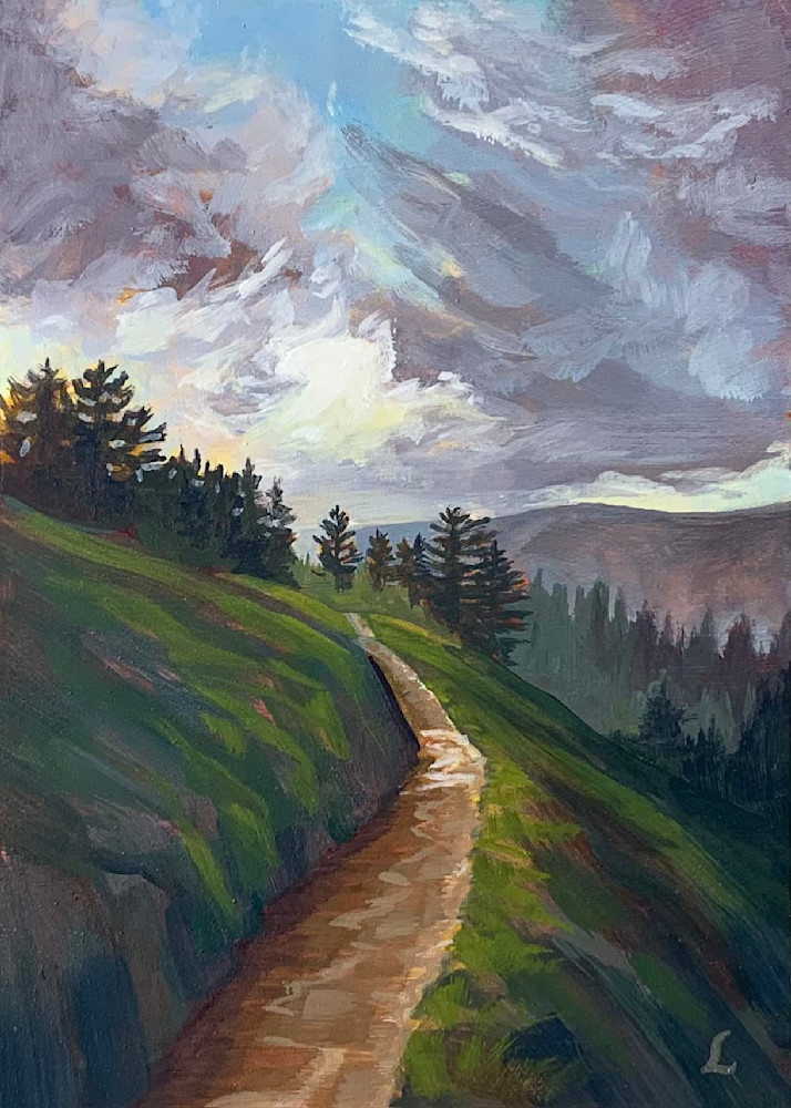 Russian Ridge Trail Art | leahroseart