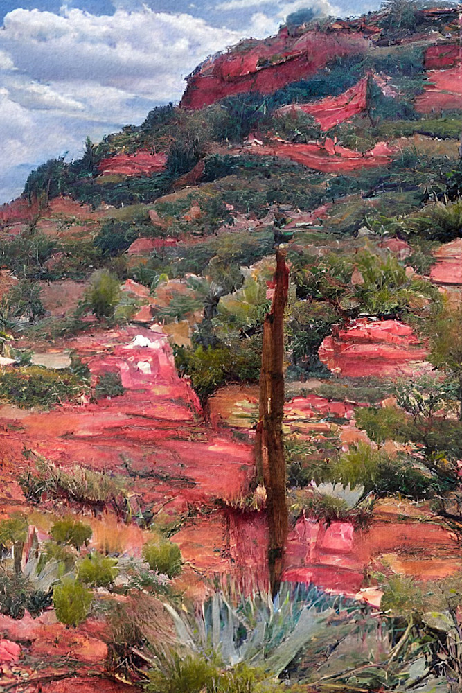 Sedona Red Rock - Right Panel