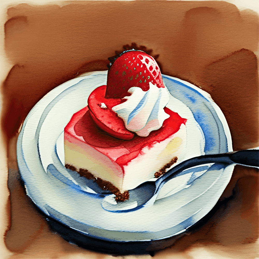 Cheesecake Yum Art | Joni Barriere Creative