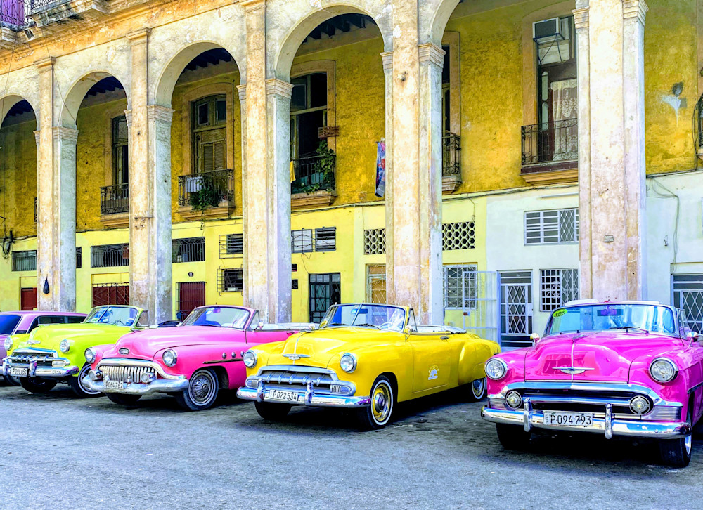 Cuba Cars 4 Photographic Prints & Merch Art | Garry Scott Wheeler Artwork LLC