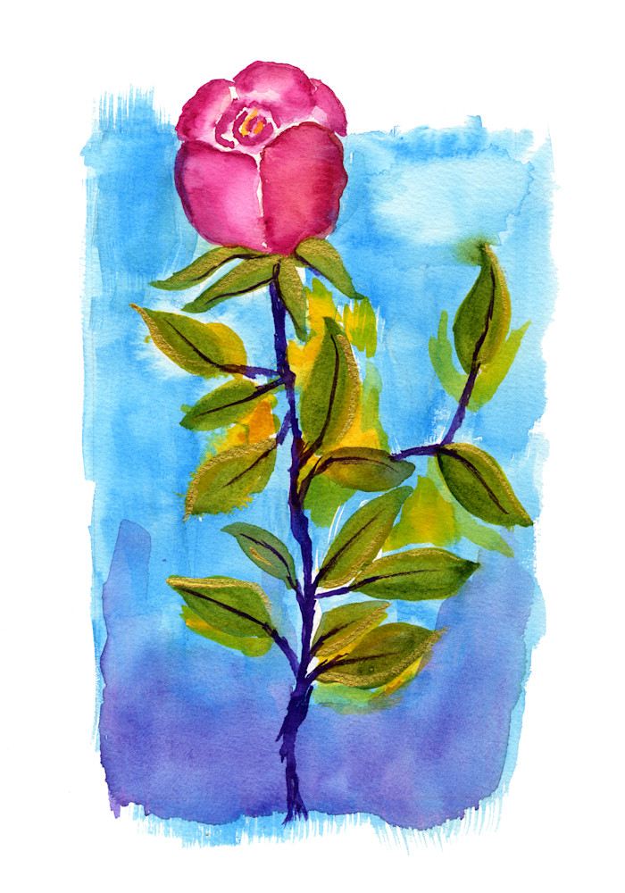 Lo, How A Rose Art | Jeanine Colini Design Art