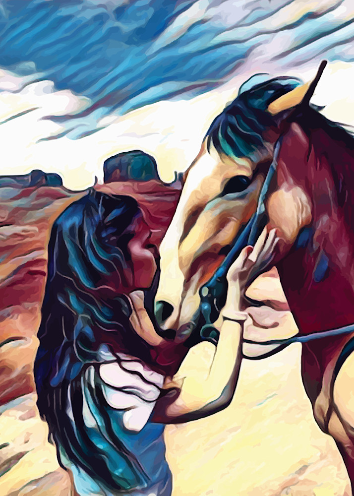 Horse_Kissing