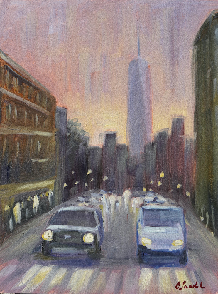 One World Trade Le Art | Cindy Saadeh Fine Art