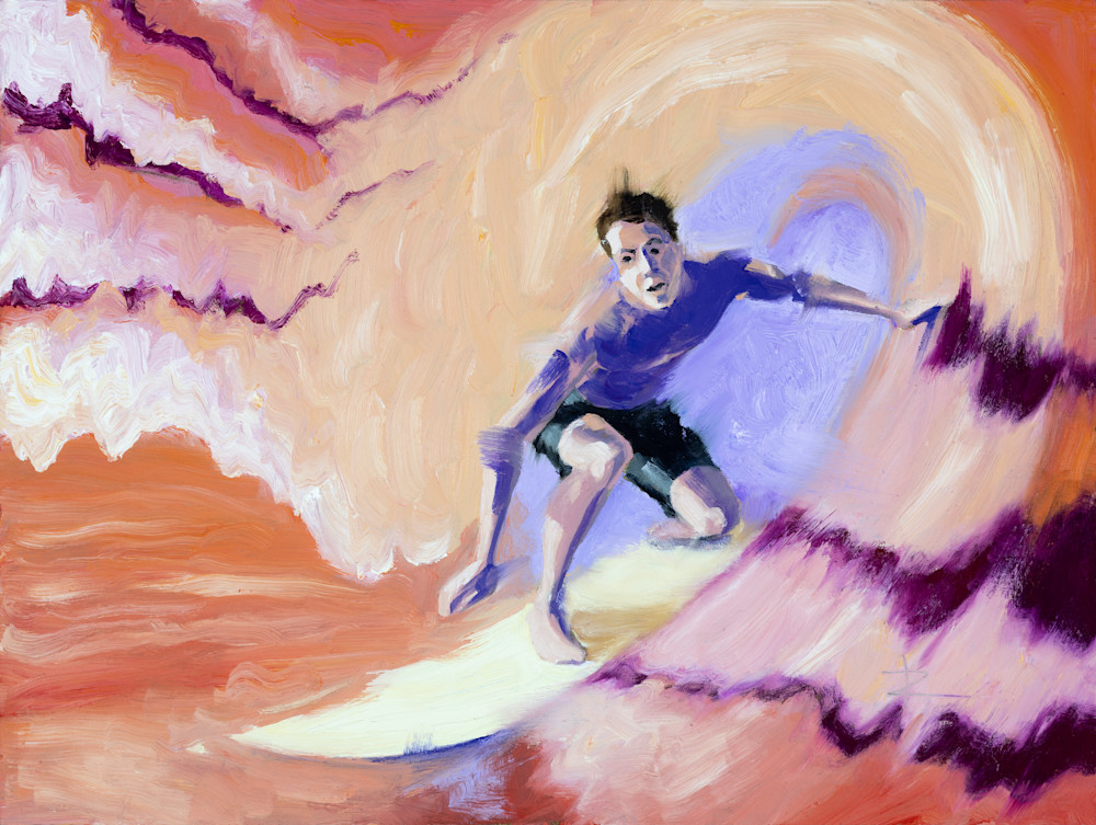 20221215 Surfing Vermilion Art | Rich Wilkie inc