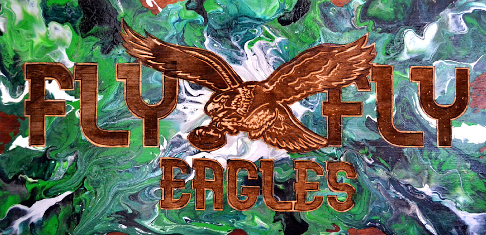 Fly Eagles Fly Art | The Metz Art Gallery